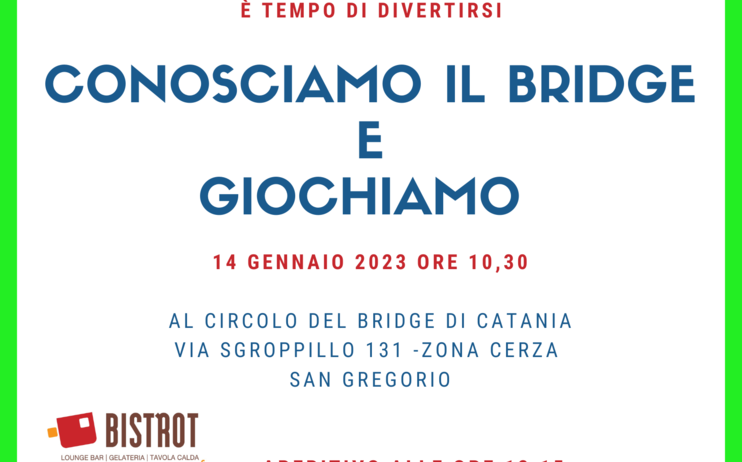 Conosciamo il bridge e giochiamo